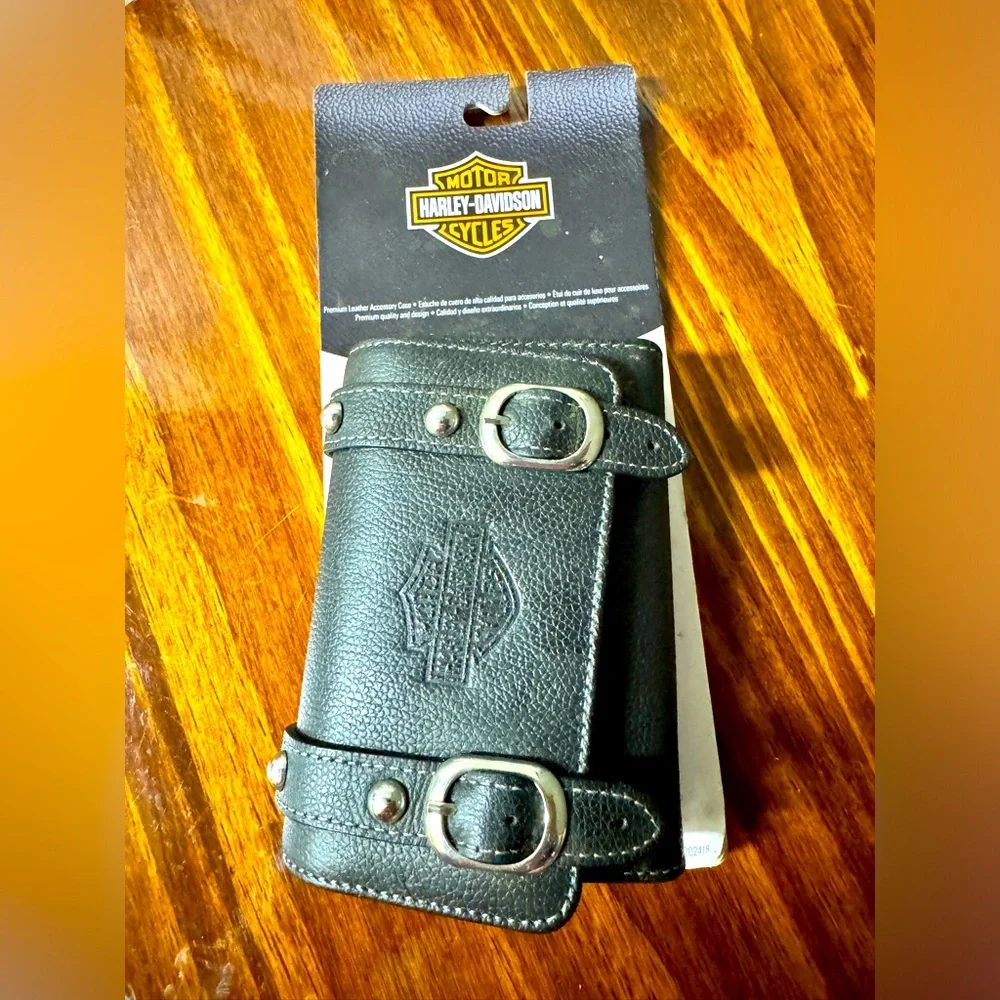 Official Harley-Davidson Olympus Premium Leather Accessory Case 202418 NEW